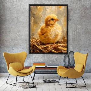 Baby Chicken Canvas Print