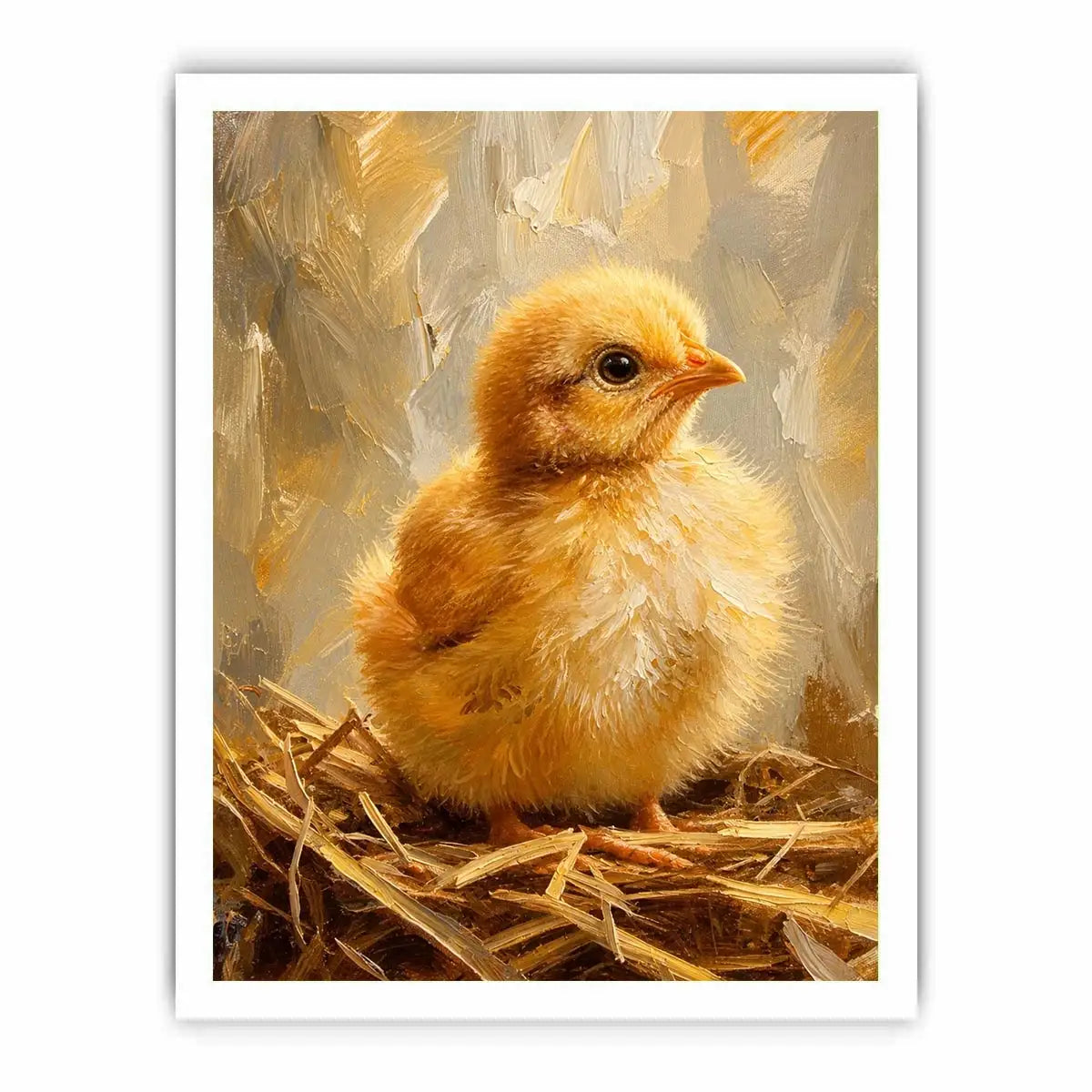 Baby Chicken Canvas Print