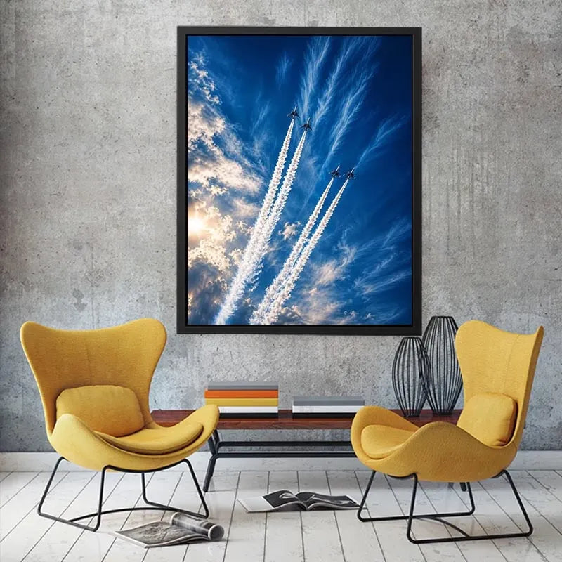 Flying Planes Canvas Print