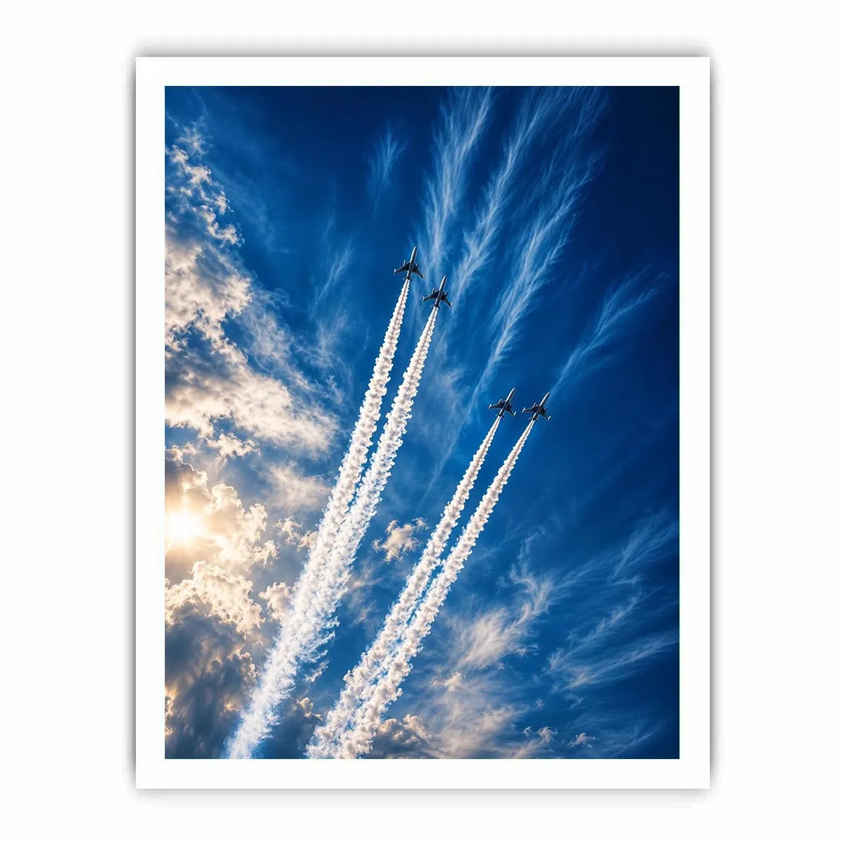 Flying Planes Canvas Print