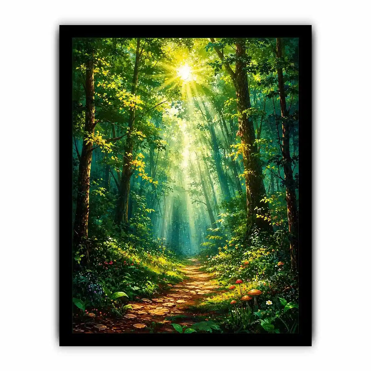 Forest Trees Canvas Print