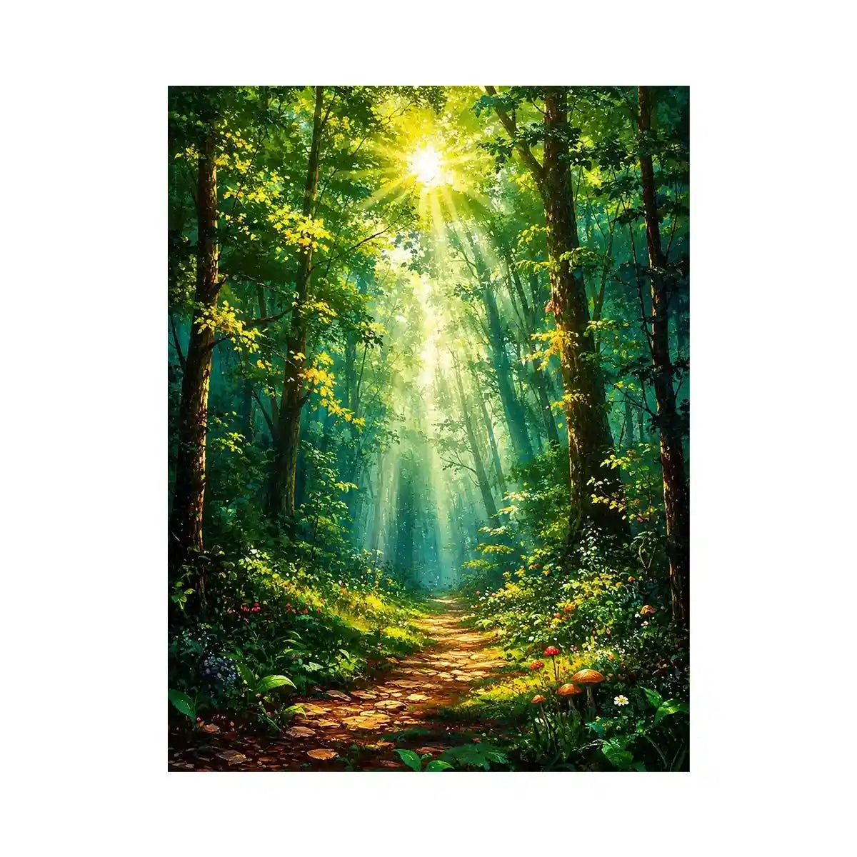 Forest Trees Canvas Print