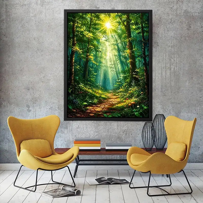 Forest Trees Canvas Print
