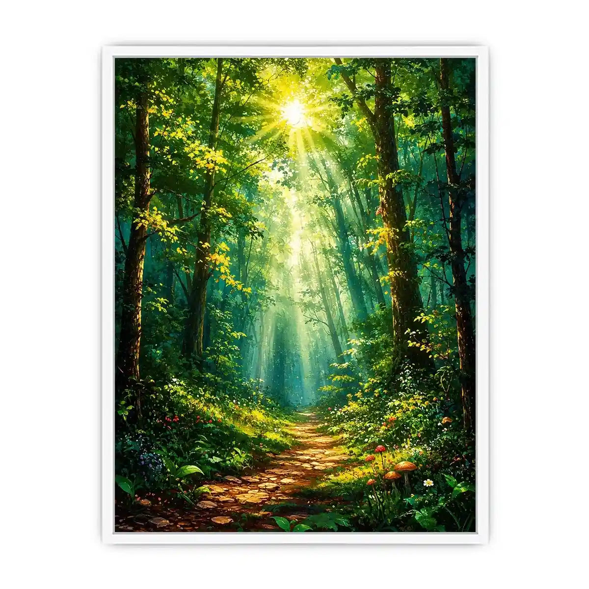 Forest Trees Canvas Print