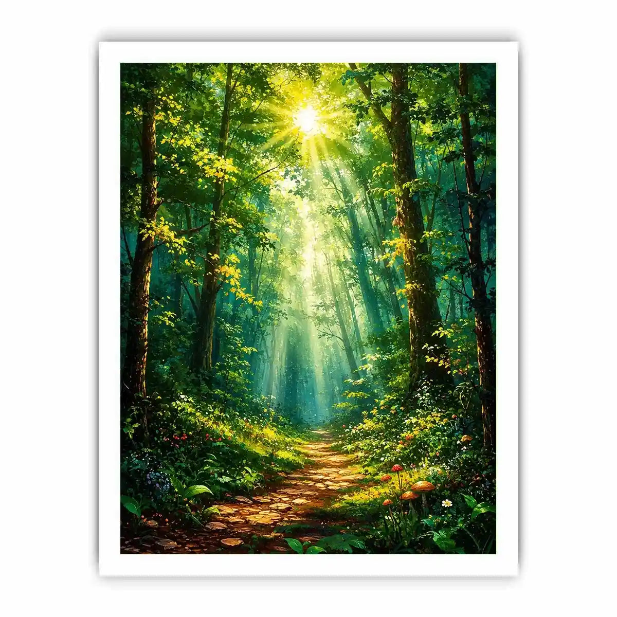 Forest Trees Canvas Print
