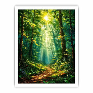 Forest Trees Canvas Print
