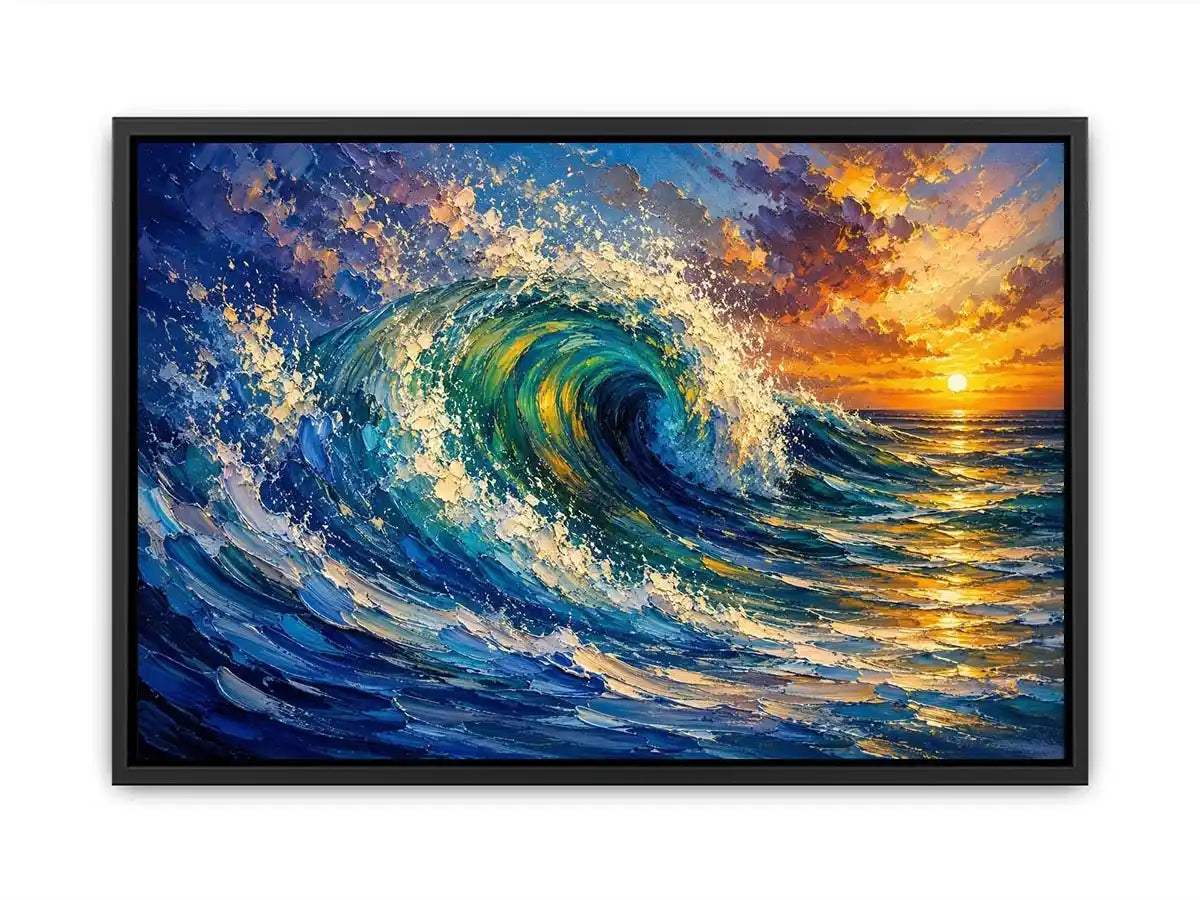 Waves Canvas Print