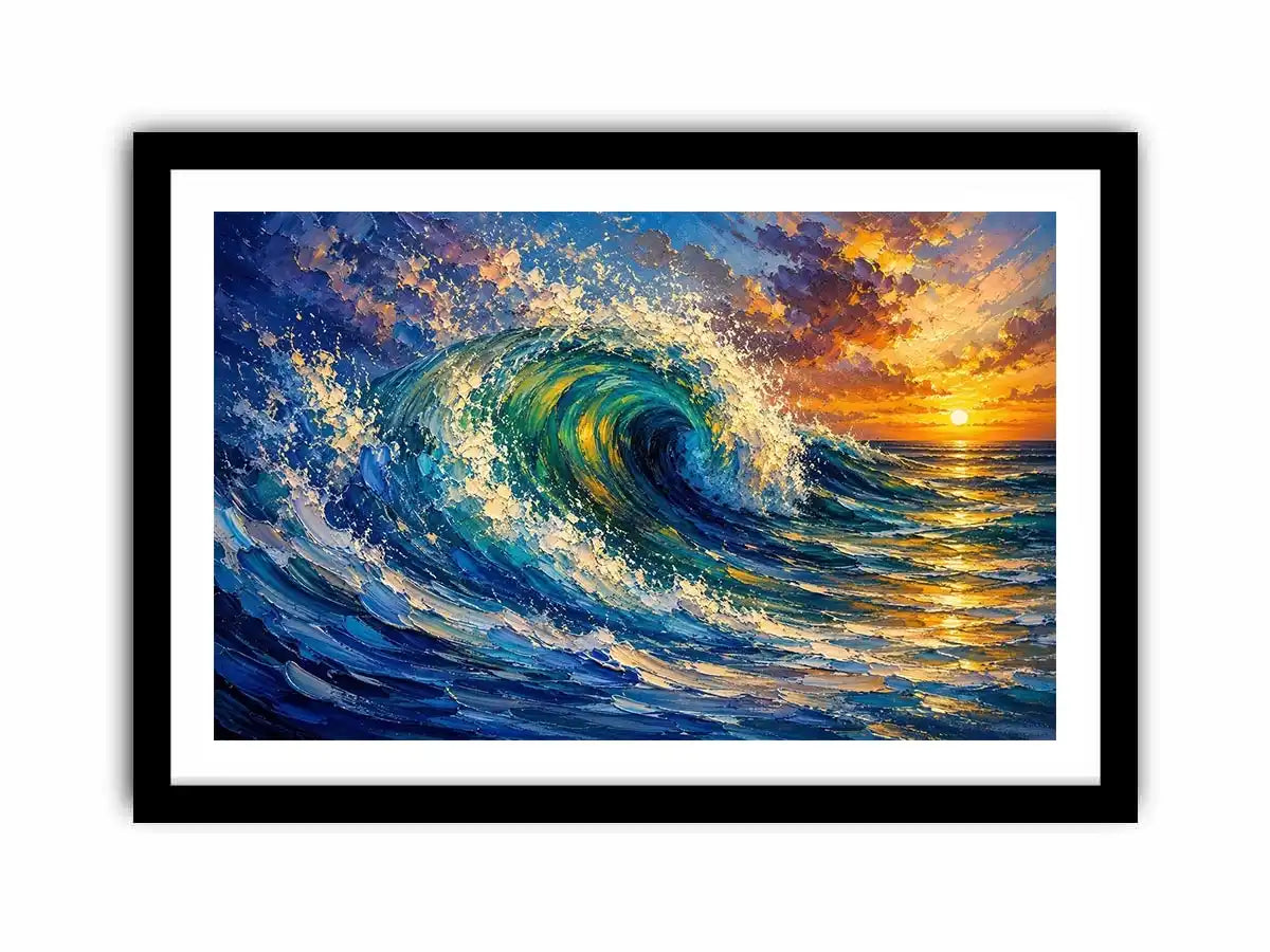 Waves Canvas Print