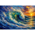 Waves Canvas Print
