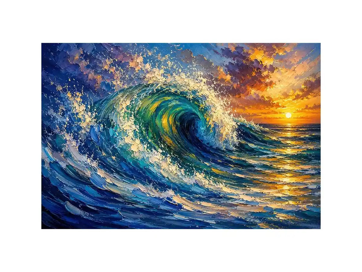Waves Canvas Print