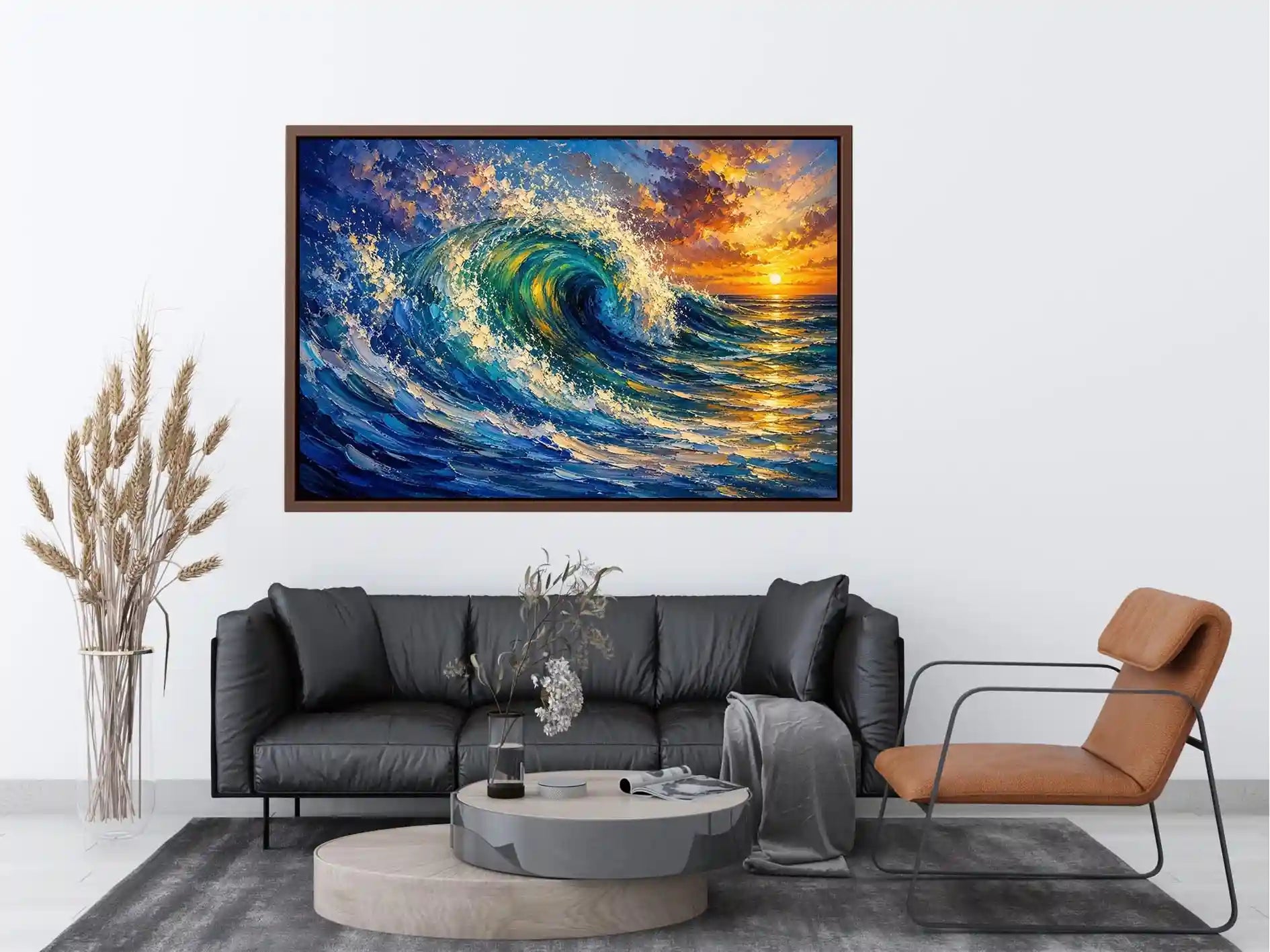 Waves Canvas Print