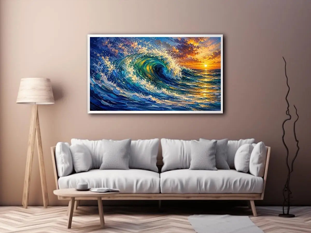 Waves Canvas Print