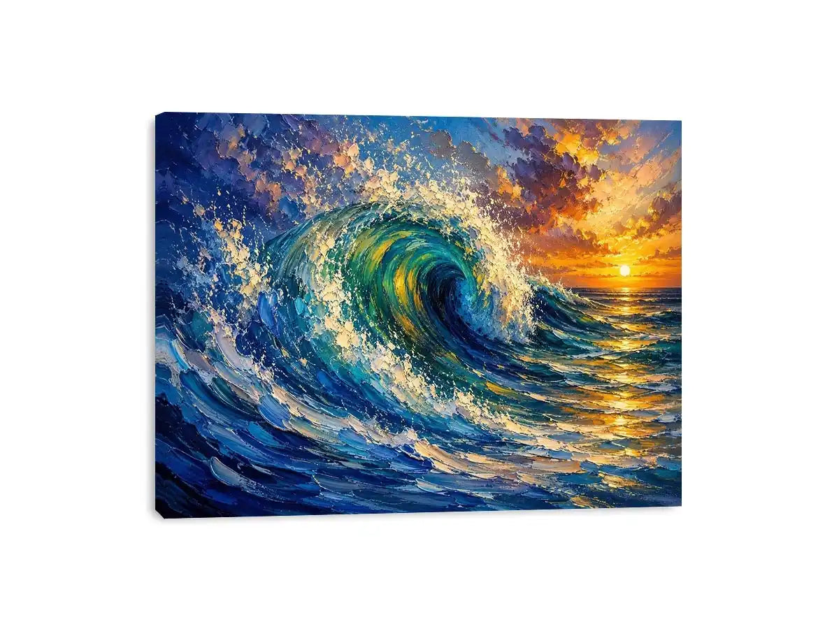 Waves Canvas Print