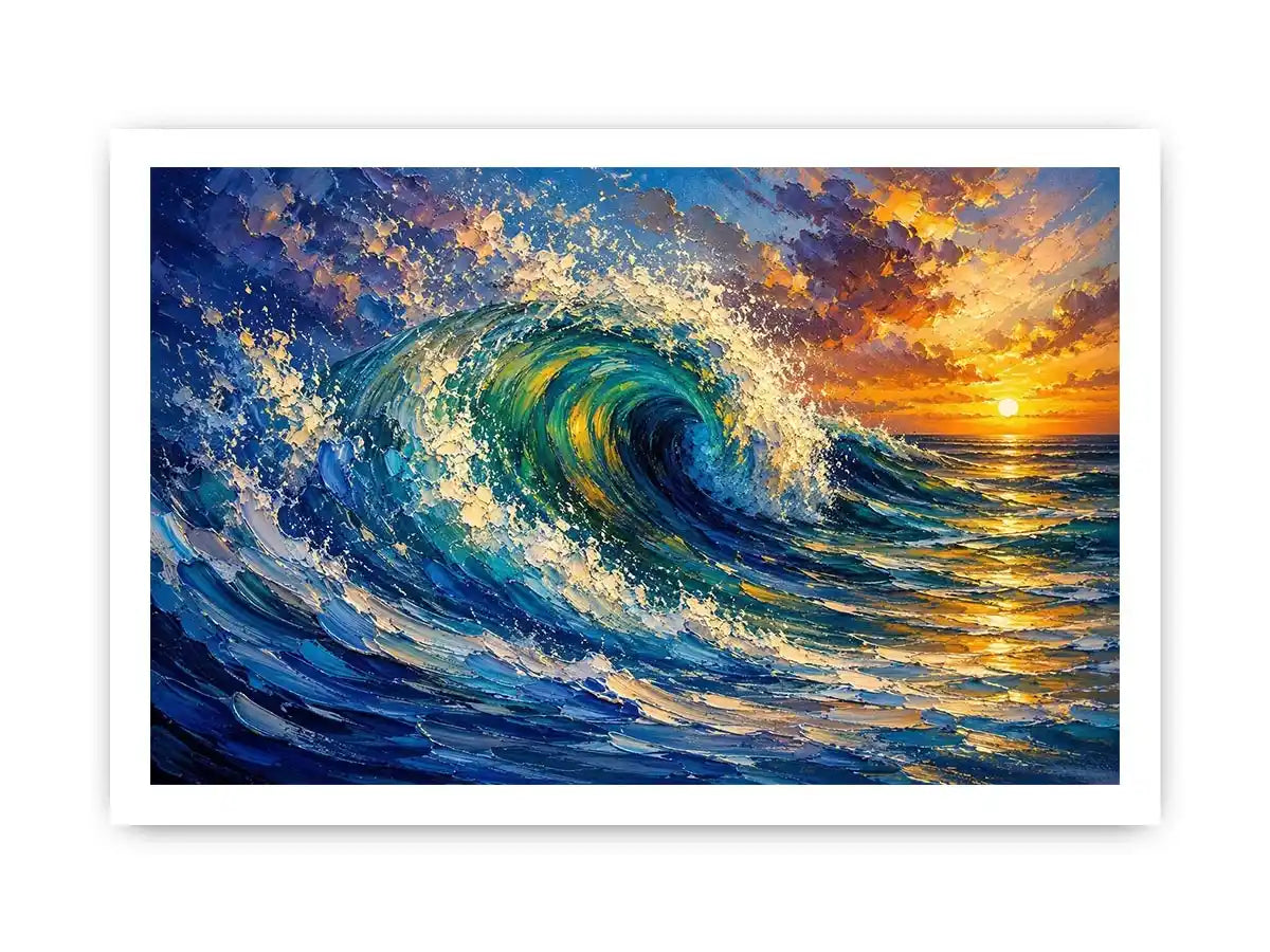 Waves Canvas Print