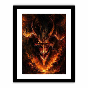 Demon Canvas Print