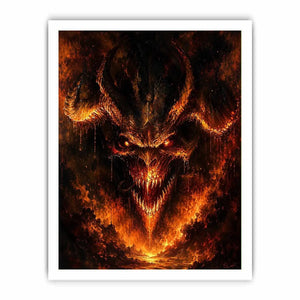 Demon Canvas Print
