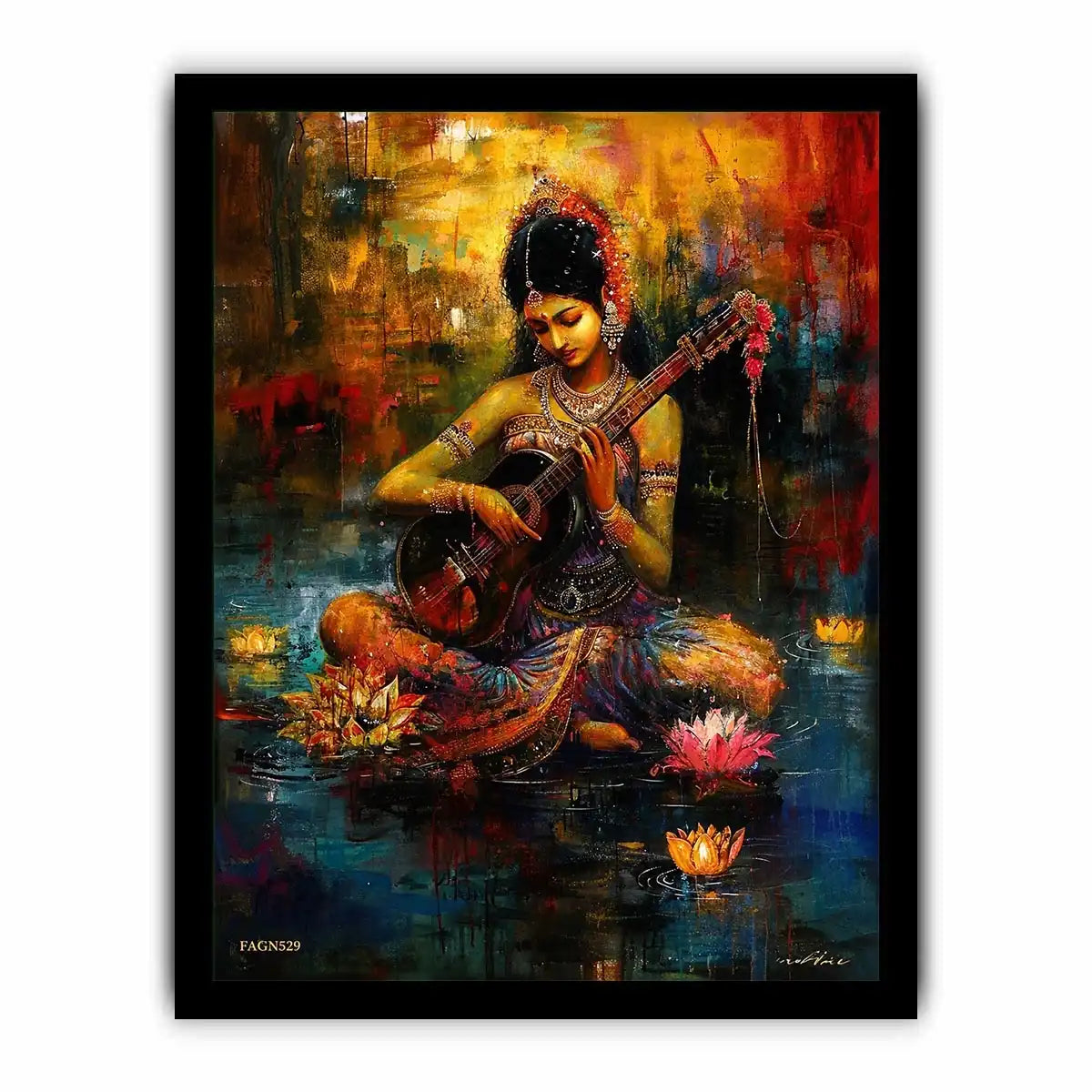 Sarasvati Canvas Print
