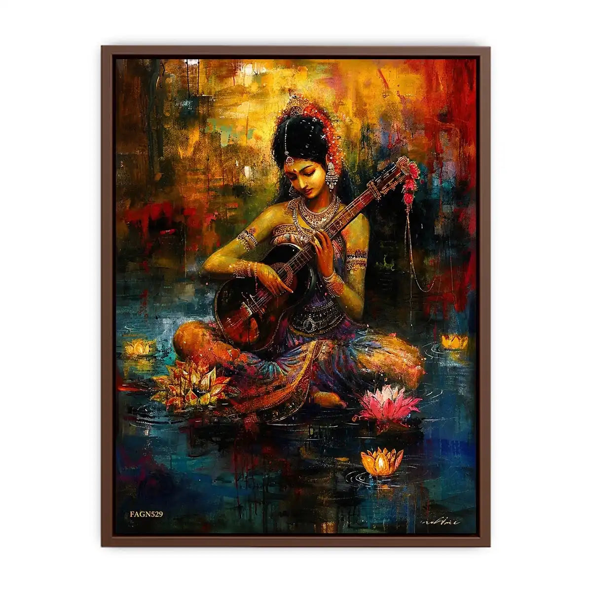 Sarasvati Canvas Print