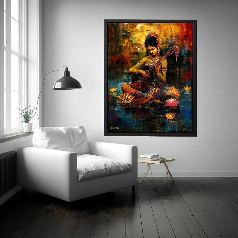 Sarasvati Canvas Print