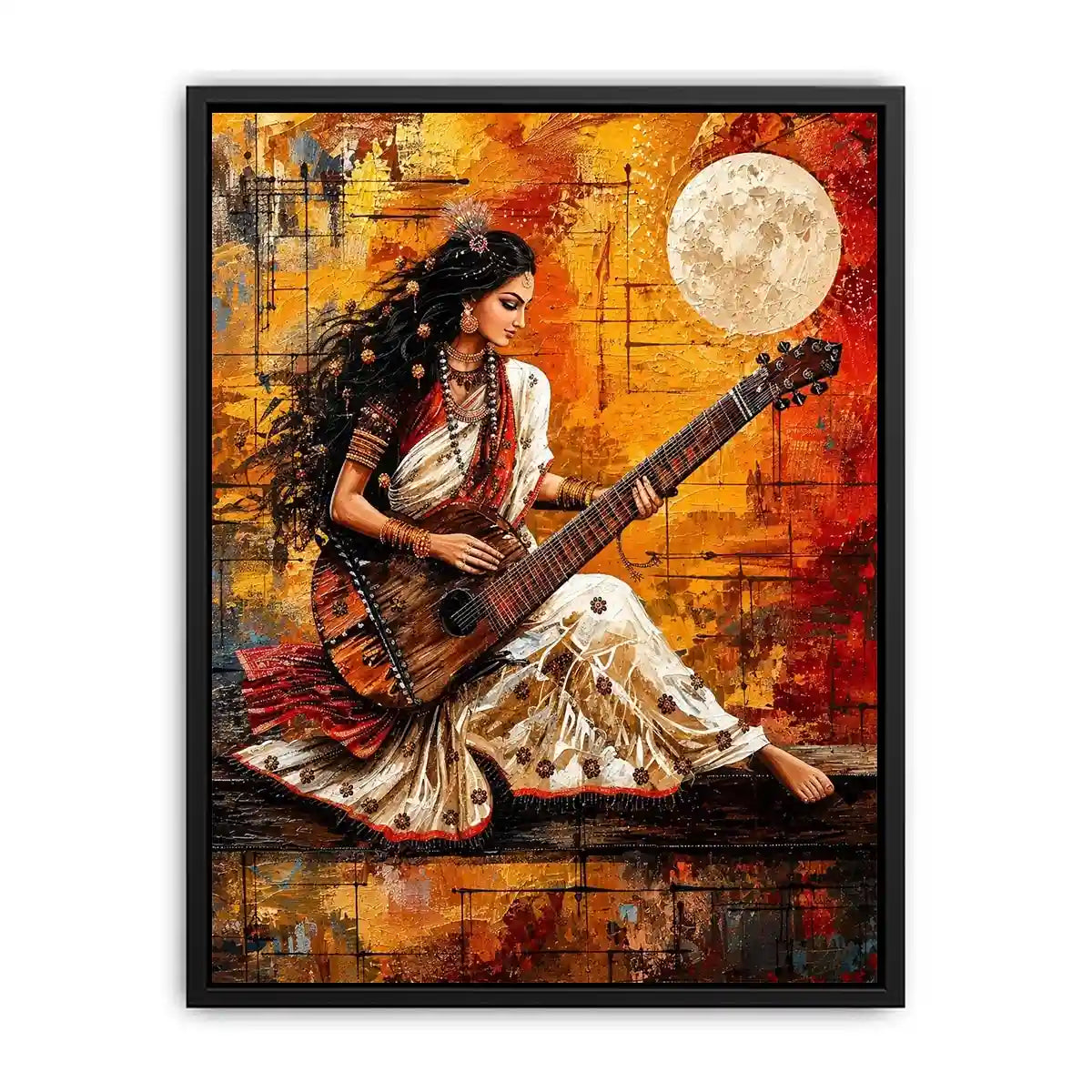 Veena Canvas Print
