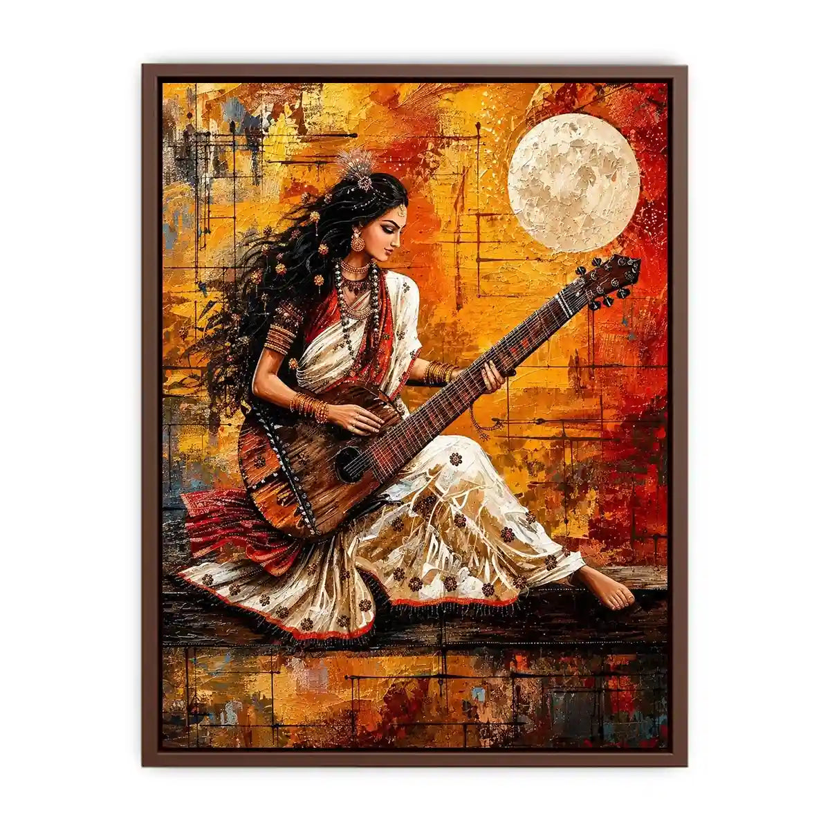 Veena Canvas Print