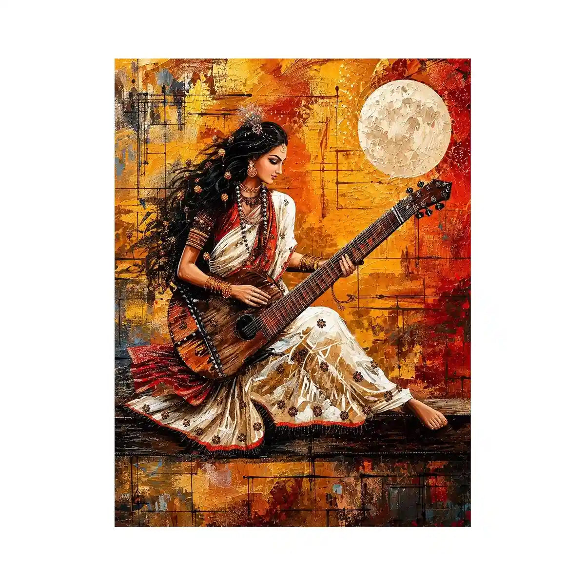 Veena Canvas Print