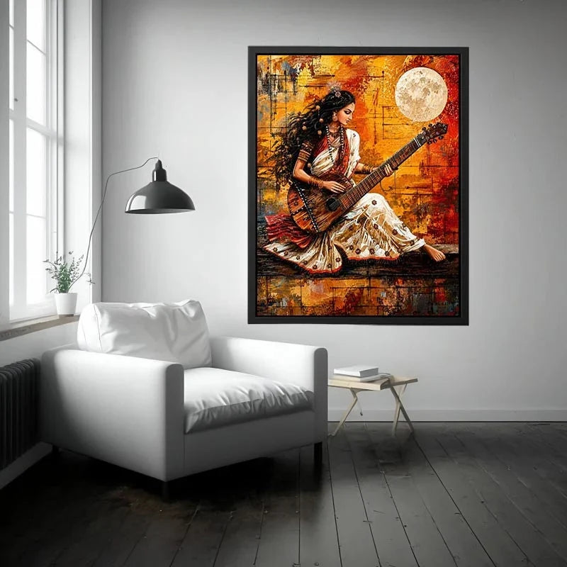 Veena Canvas Print
