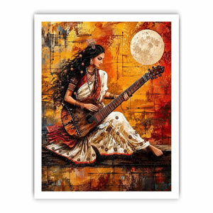 Veena Canvas Print