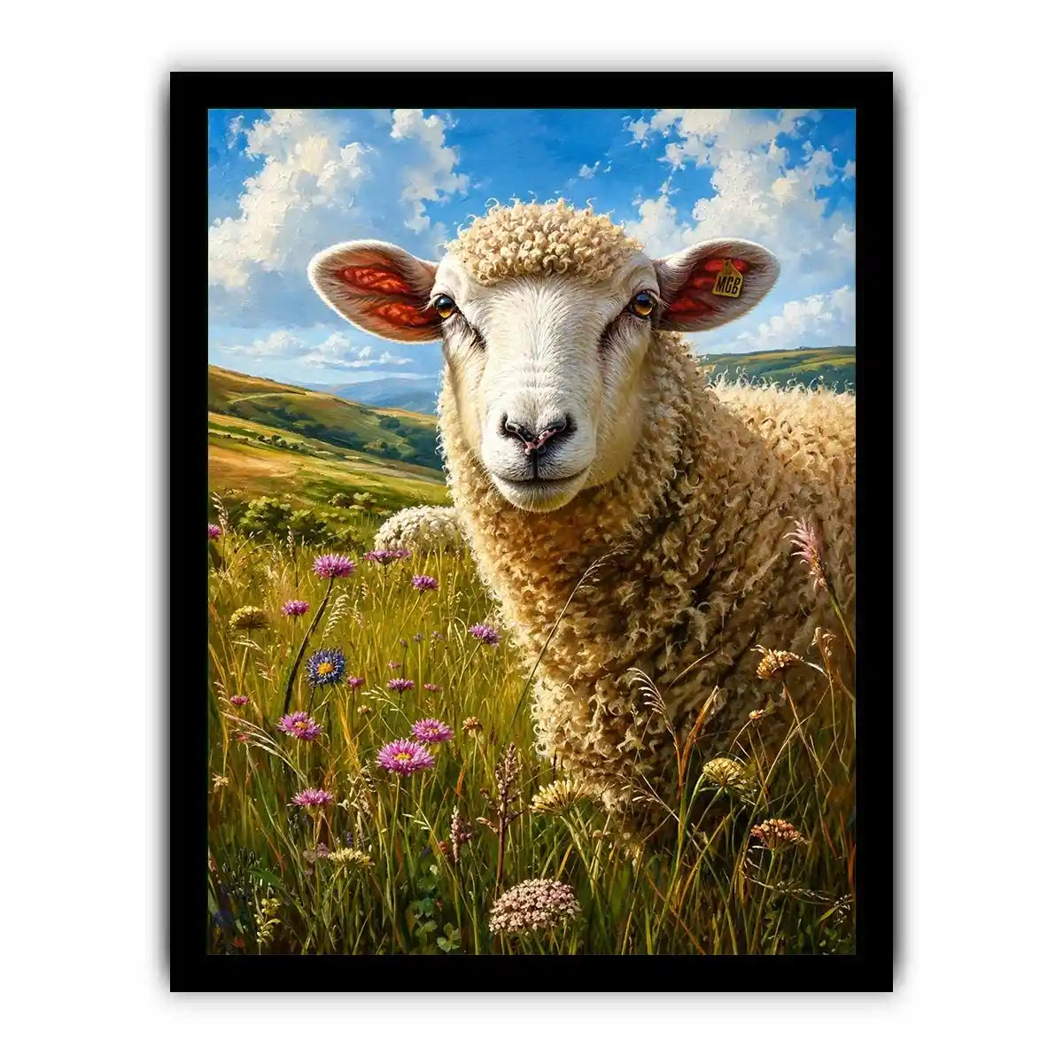 Sheep Canvas Print
