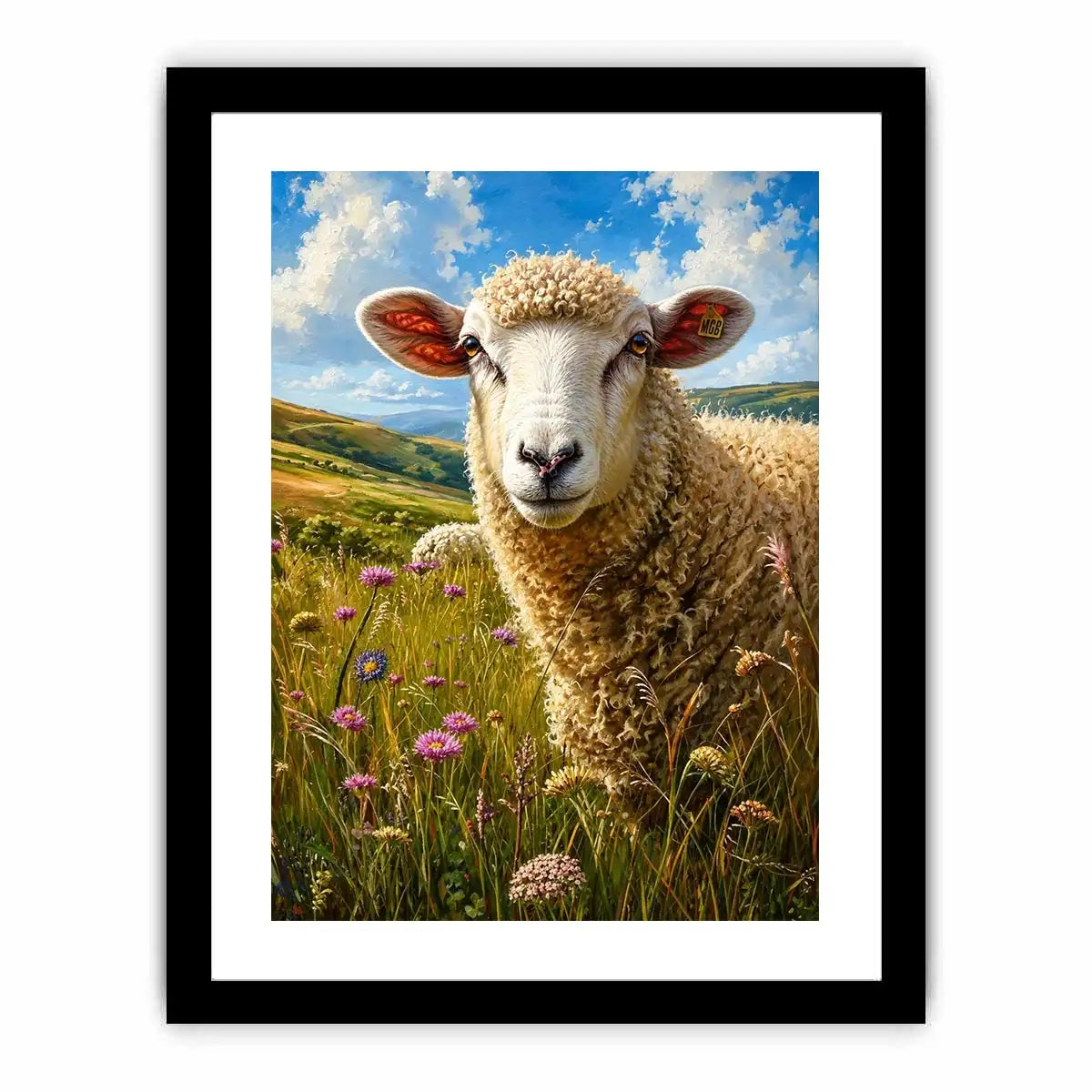 Sheep Canvas Print