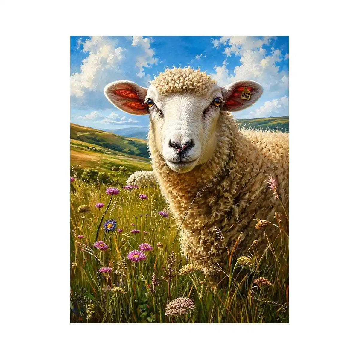 Sheep Canvas Print