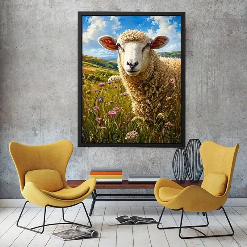 Sheep Canvas Print