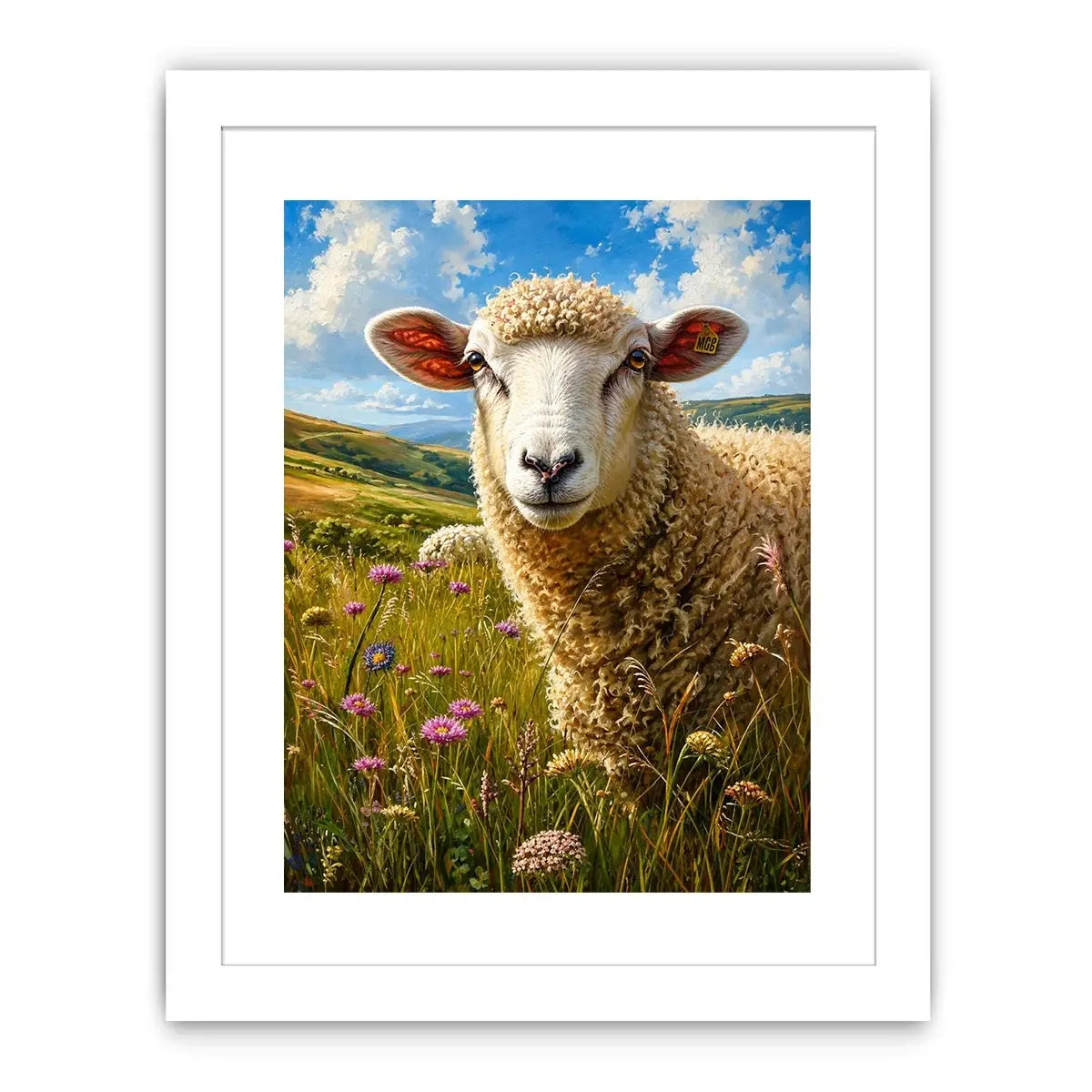 Sheep Canvas Print