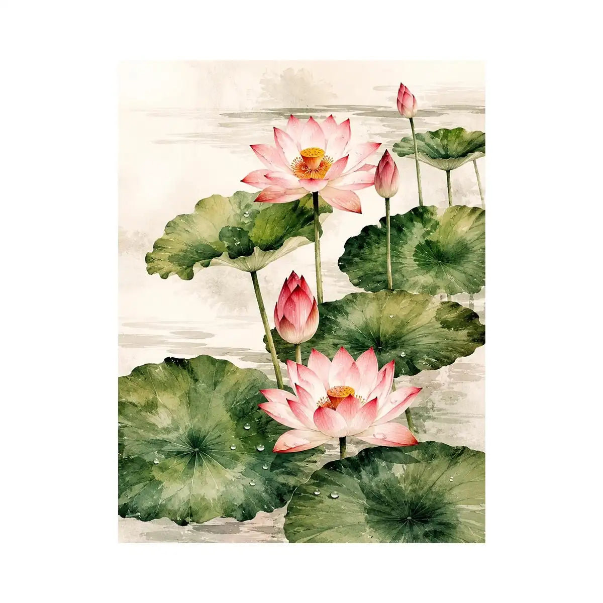 Waterlily Canvas Print