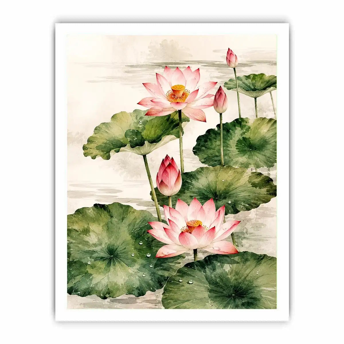 Waterlily Canvas Print
