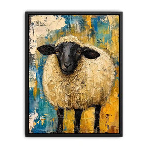 Cute Sheep Canvas Print