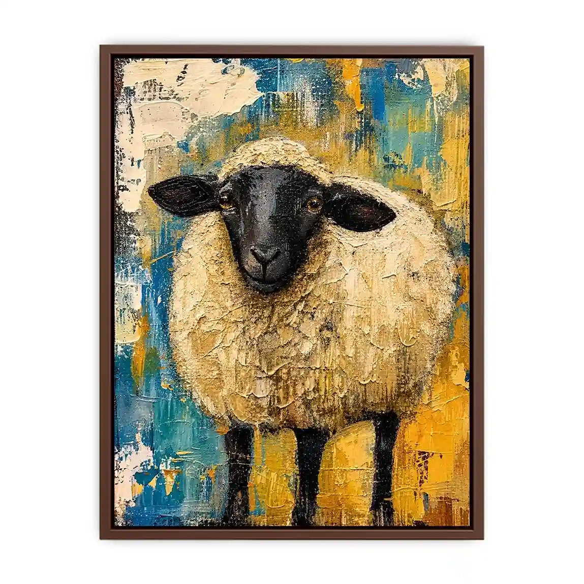 Cute Sheep Canvas Print