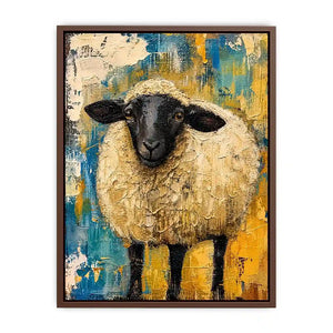 Cute Sheep Canvas Print