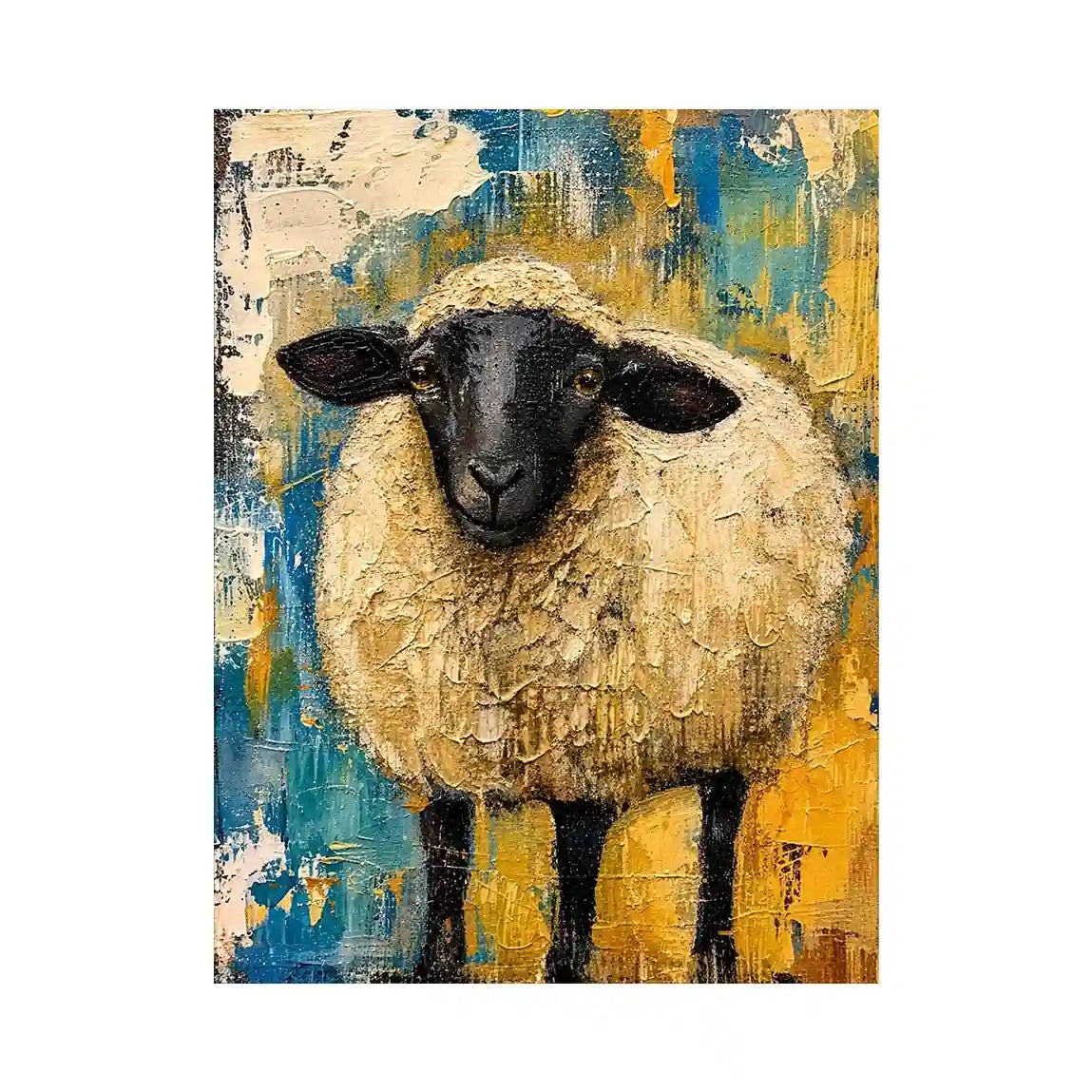 Cute Sheep Canvas Print