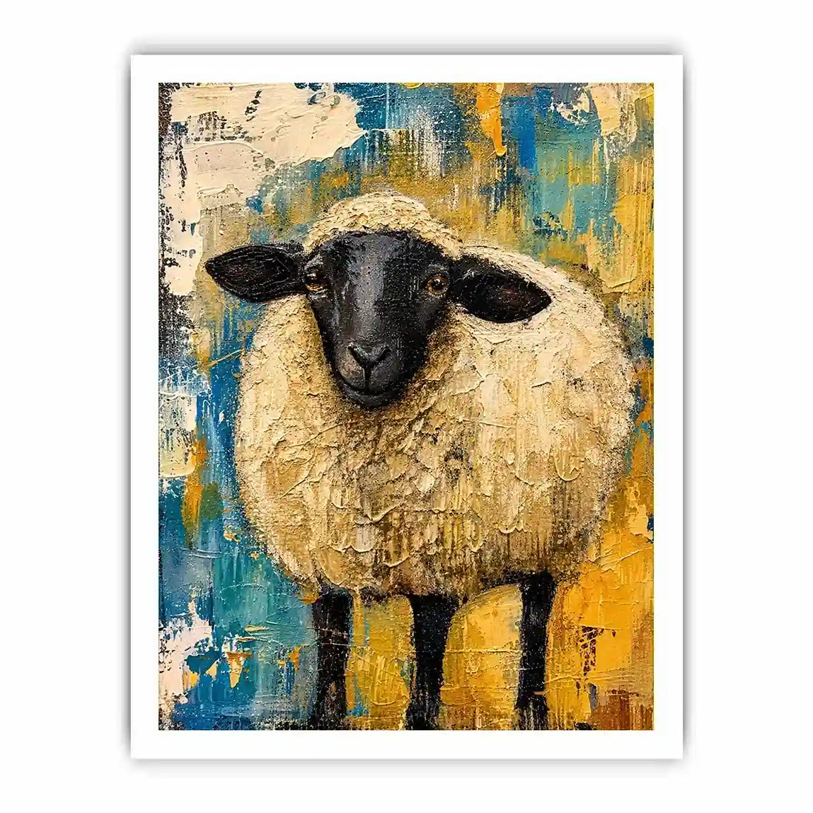 Cute Sheep Canvas Print