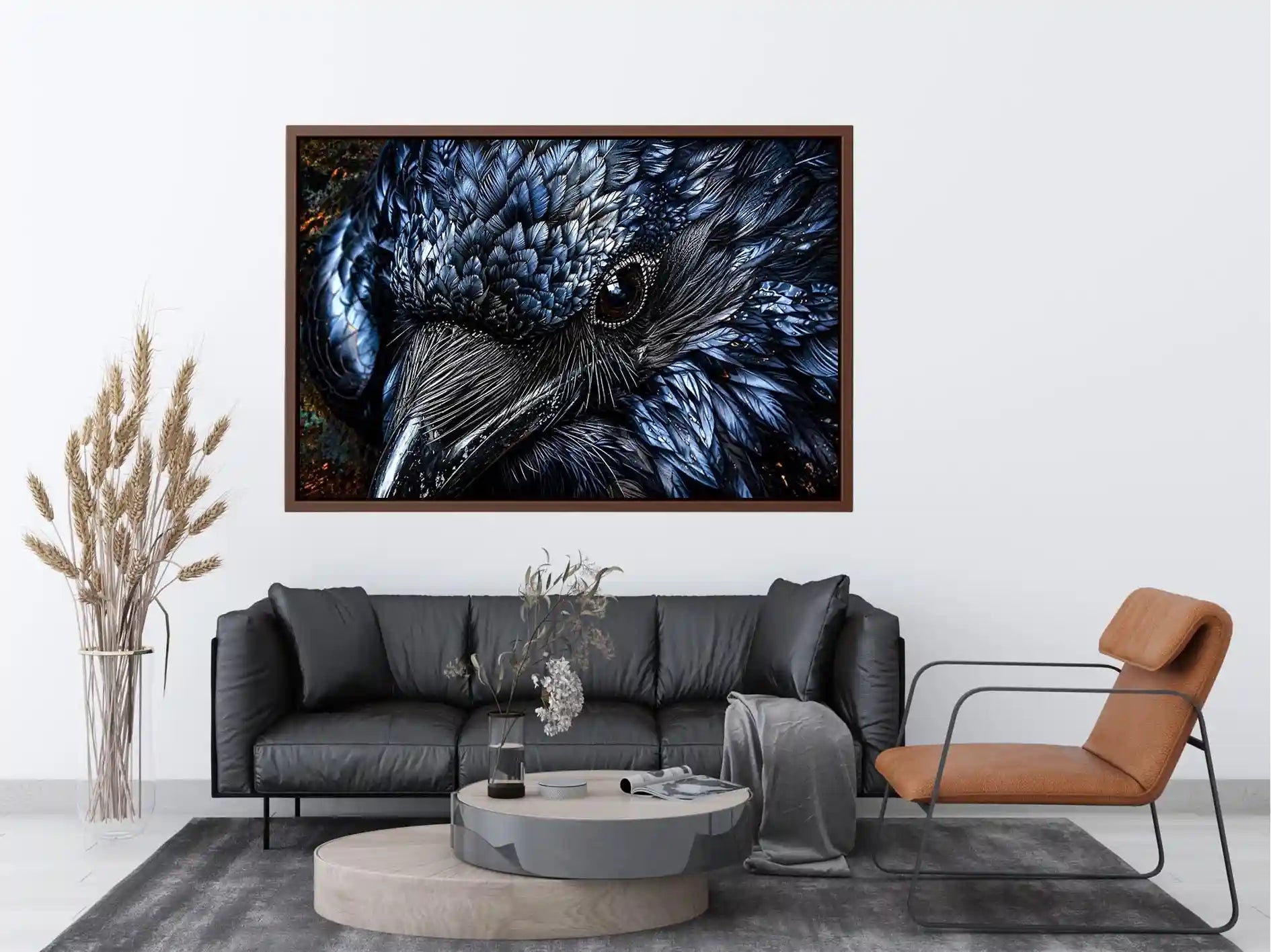 Black Cock Canvas Print