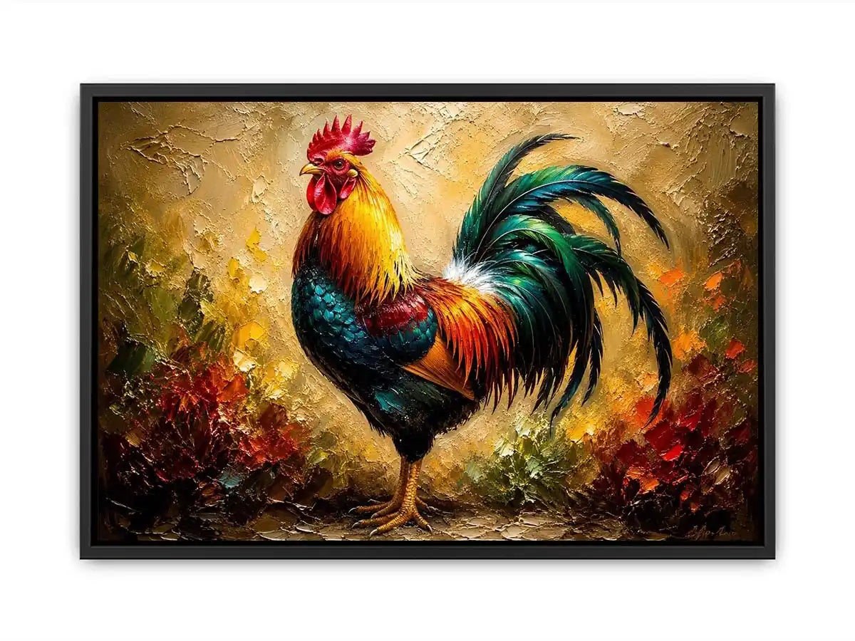 Cock Canvas Print