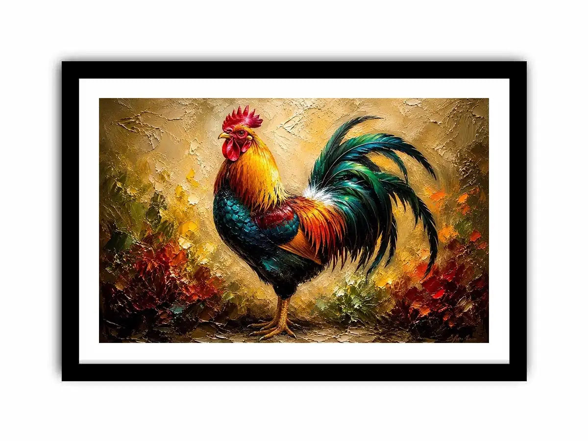 Cock Canvas Print