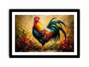 Cock Canvas Print