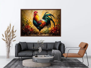 Cock Canvas Print
