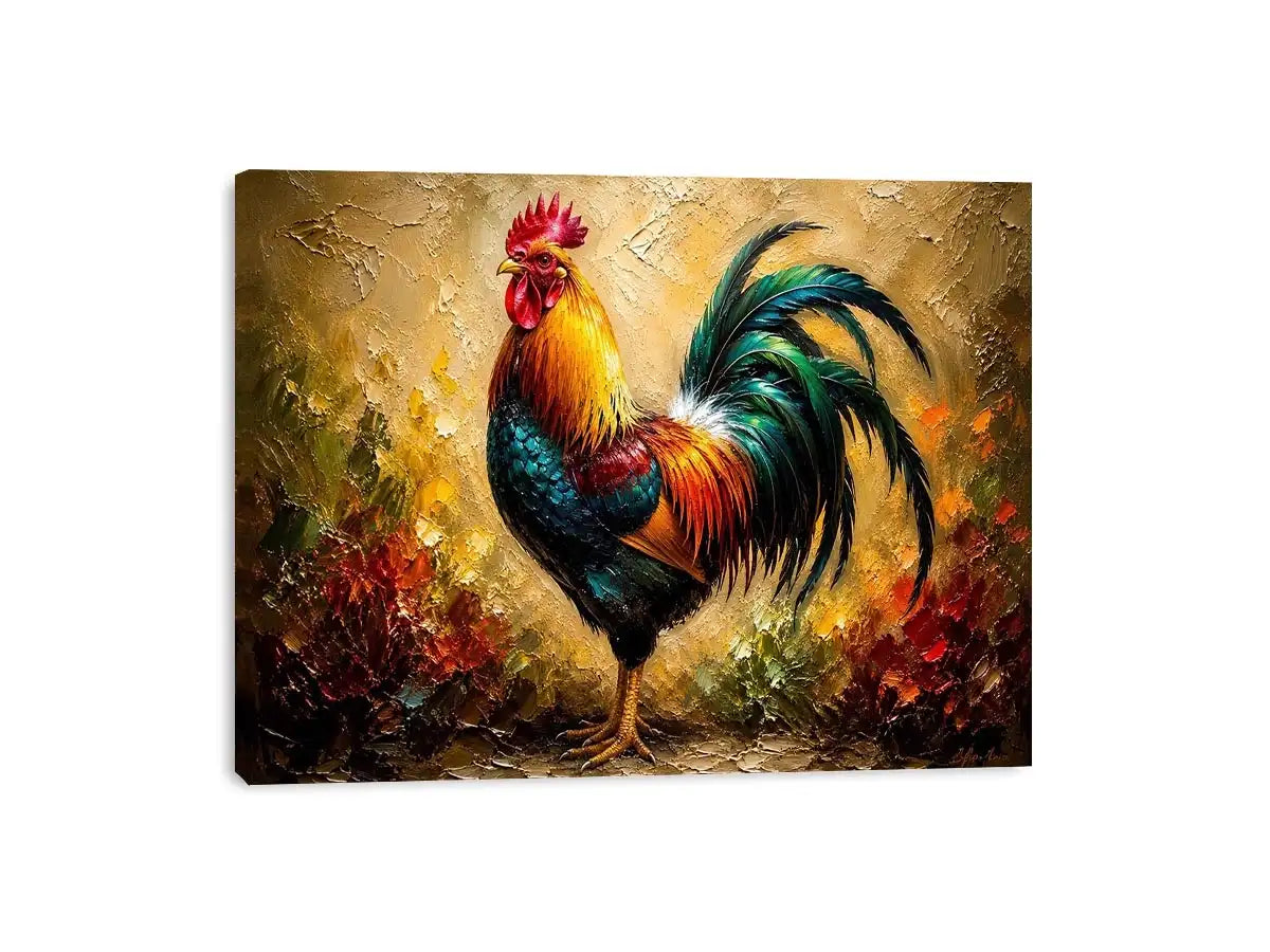 Cock Canvas Print