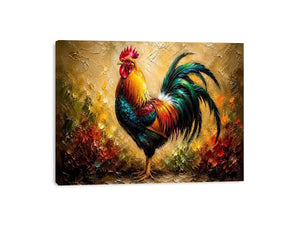 Cock Canvas Print