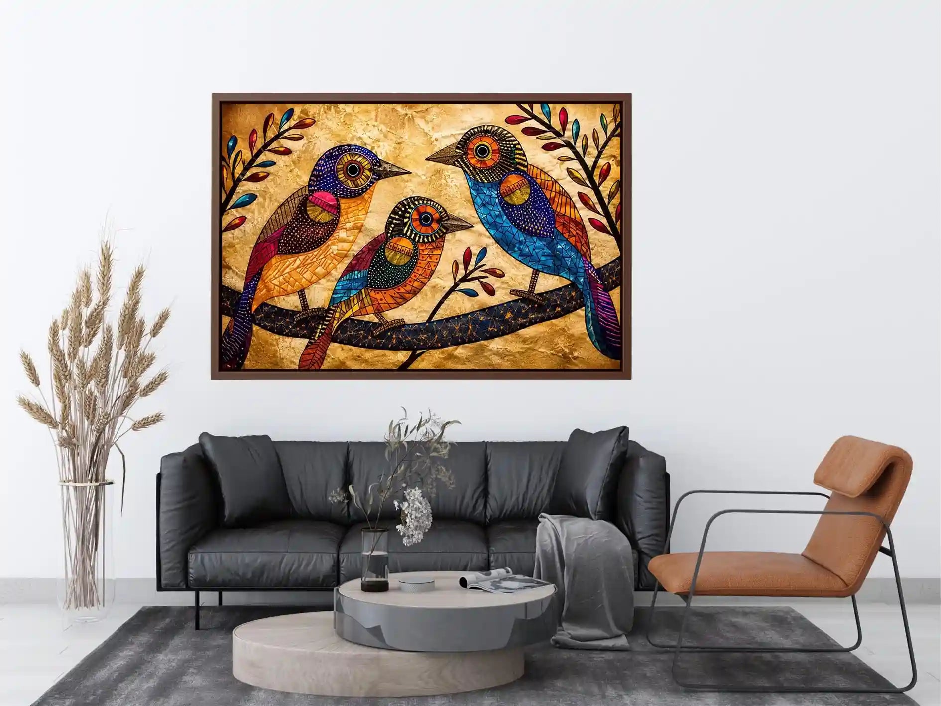 Three Bird Canvas Print