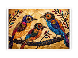 Three Bird Canvas Print