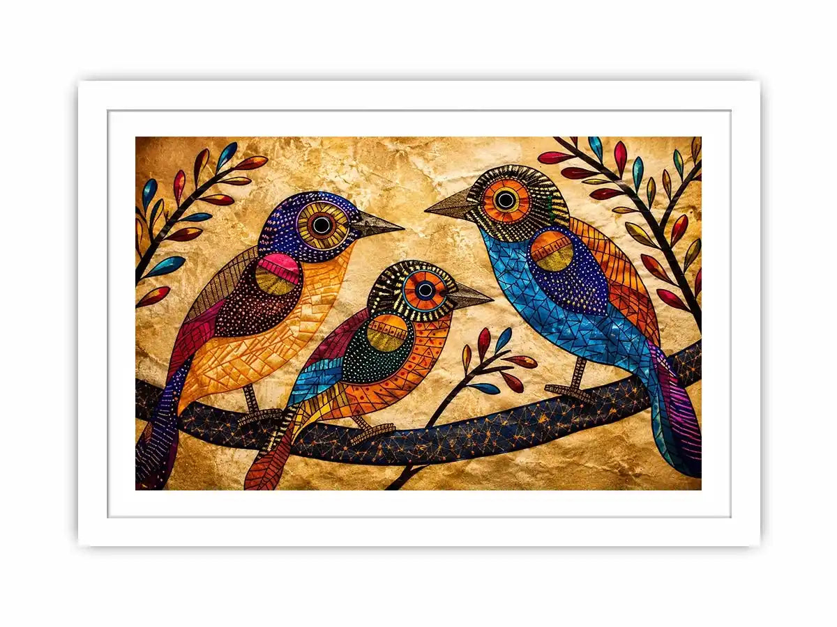 Three Bird Canvas Print